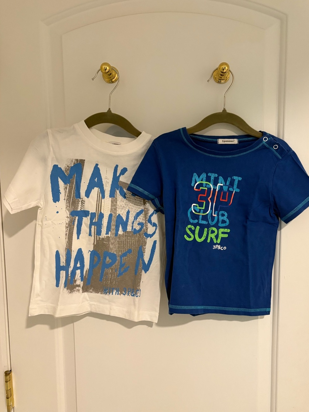 3Pommes euro toddler boy graphic tee summer bundle cat jack style set of 2 3T 36